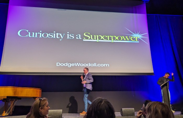 Strength of personal brand Dodge Woodall Curiosity